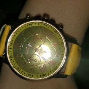 Yellow watch